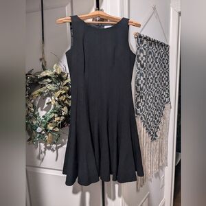 Beautiful Calvin Klein Fit & Flare Black Dress Size 6